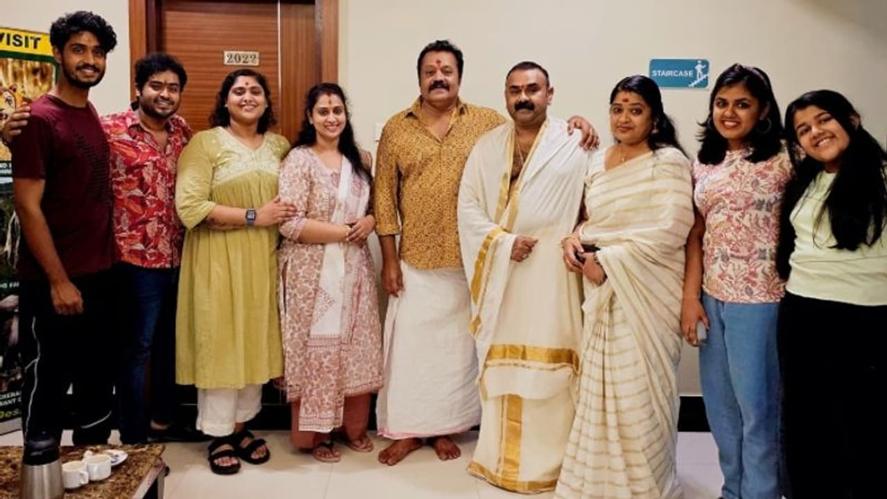 'താരജാഡകളില്ലാത്ത മനുഷ്യസ്നേഹി'; സുരേഷ് ഗോപിയുടെ ഫാമിലിക്കൊപ്പം ഷാജുവും കുടുംബവും 'താരജാഡകളില്ലാത്ത മനുഷ്യസ്നേഹി'; സുരേഷ് ഗോപിയുടെ ഫാമിലിക്കൊപ്പം ഷാജുവും കുടുംബവും