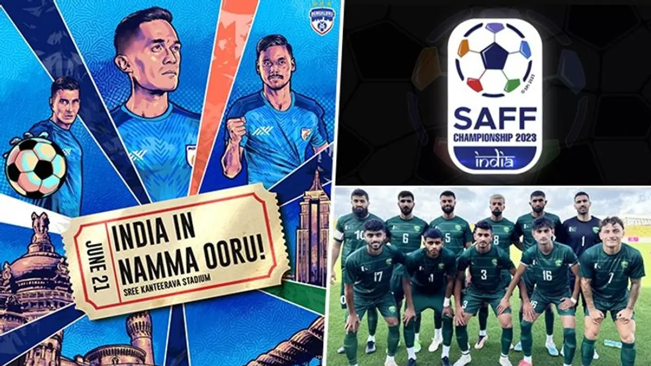 SAFF Championship 2023: Stage set for India vs Pakistan in Bengaluru; date, time, tickets and where to watch SAFF Championship 2023: Stage set for India vs Pakistan in Bengaluru; date, time, tickets and where to watch