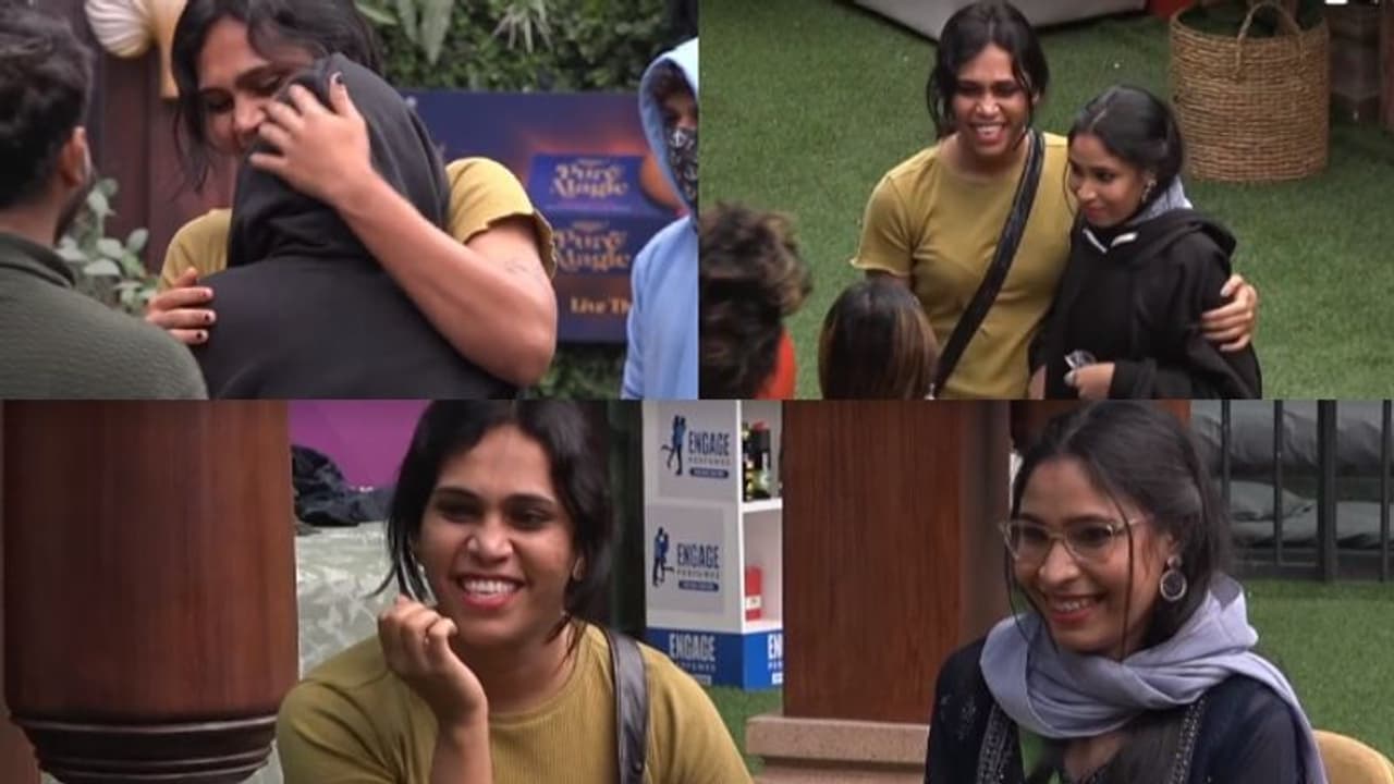 'വാപ്പയ്ക്ക് അഭിമാനം ആണ്..'; കുഞ്ഞു പെങ്ങളെ ചേർത്തണച്ച് നാദിറ; ഹൃദ്യം ഈ സം​ഗമം