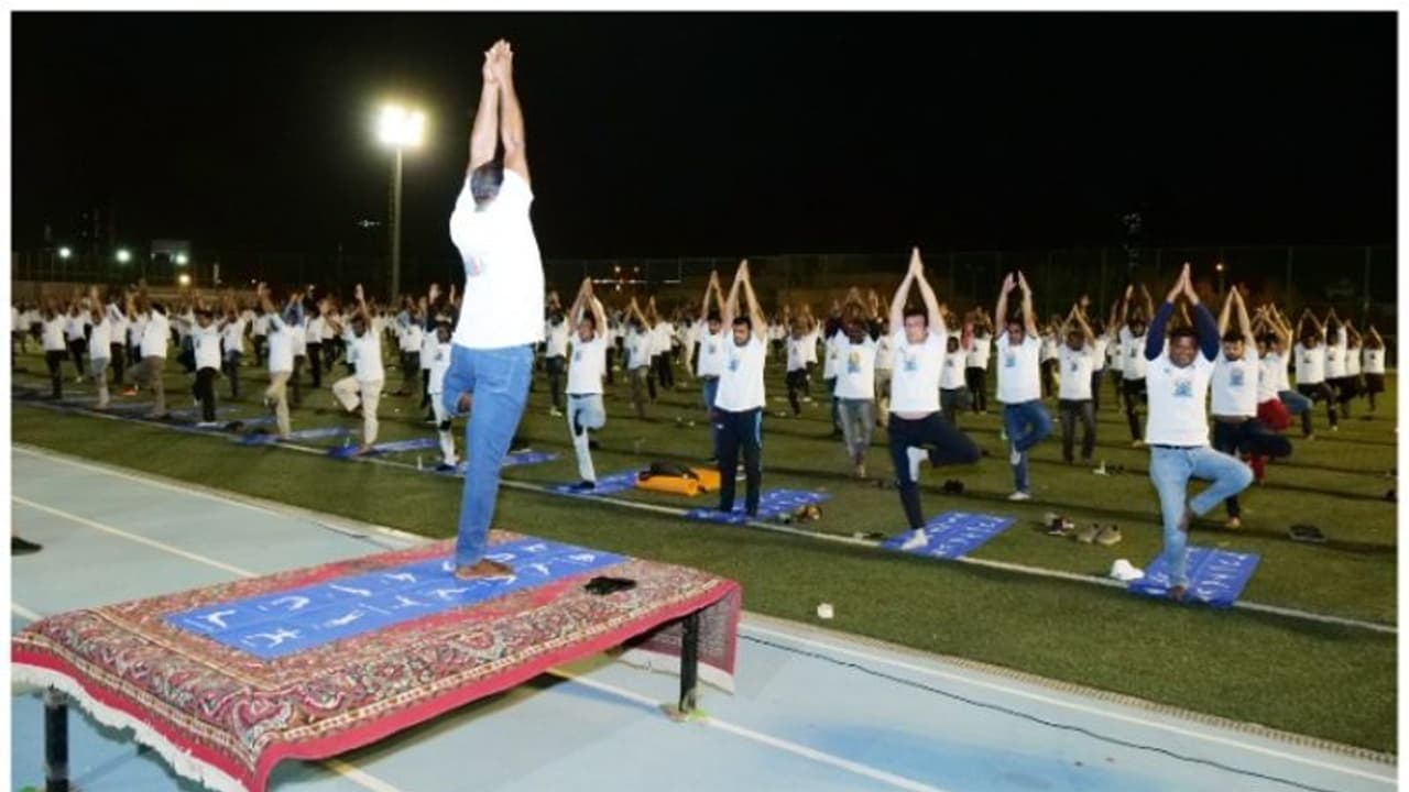 സൗദി അറേബ്യയില് അന്താരാഷ്ട്ര യോഗ ദിനം ആചരിച്ച് ‘ദിശ’ സൗദി അറേബ്യയില് അന്താരാഷ്ട്ര യോഗ ദിനം ആചരിച്ച് ‘ദിശ’