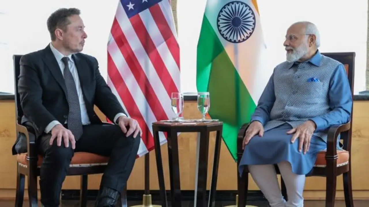 'I am a fan of Modi... he really cares for India' Elon Musk drops investment hint after meeting PM (WATCH)