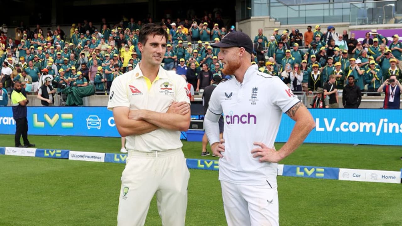Ashes 2023 ನಿಧಾ​ನ​ ಬೌಲಿಂಗ್‌: ಆಸೀ​ಸ್‌, ಇಂಗ್ಲೆಂಡ್‌ನ 2 ಅಂಕ ಕಡಿ​ತ