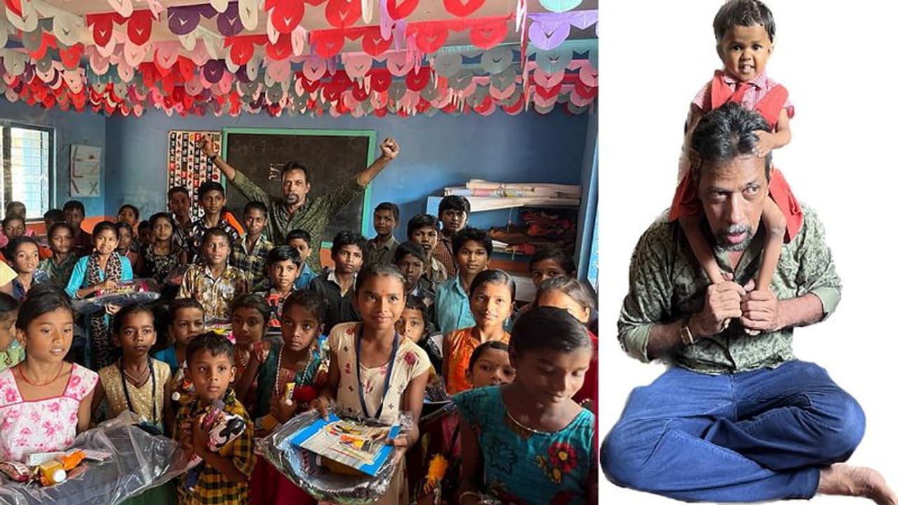 'ವನಚೇತನ'ದ ಮೂಲಕ ಅಡವಿ ಮಕ್ಕಳ ಬಾಳಿಗೆ ಬೆಳಕಾದ ಕಲಾವಿದ ದಿನೇಶ್ ಹೊಳ್ಳ 'ವನಚೇತನ'ದ ಮೂಲಕ ಅಡವಿ ಮಕ್ಕಳ ಬಾಳಿಗೆ ಬೆಳಕಾದ ಕಲಾವಿದ ದಿನೇಶ್ ಹೊಳ್ಳ