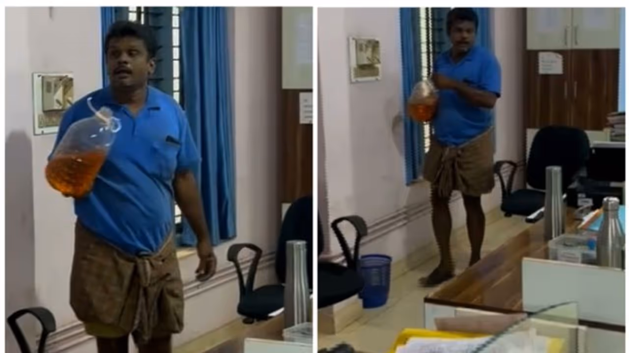 Kerala man sets panchayat office on fire for not including him in the Life Mission scheme