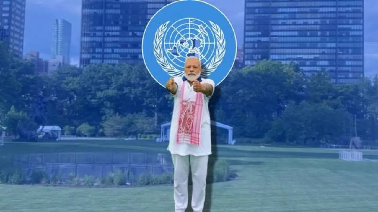 ஐ.நா. தலைமையகத்தில் பிரம்மாண்ட யோகா நிகழ்ச்சி.. பிரதமர் மோடியுடன் இணையும் முக்கிய பிரமுகர்கள் யார் யார்?