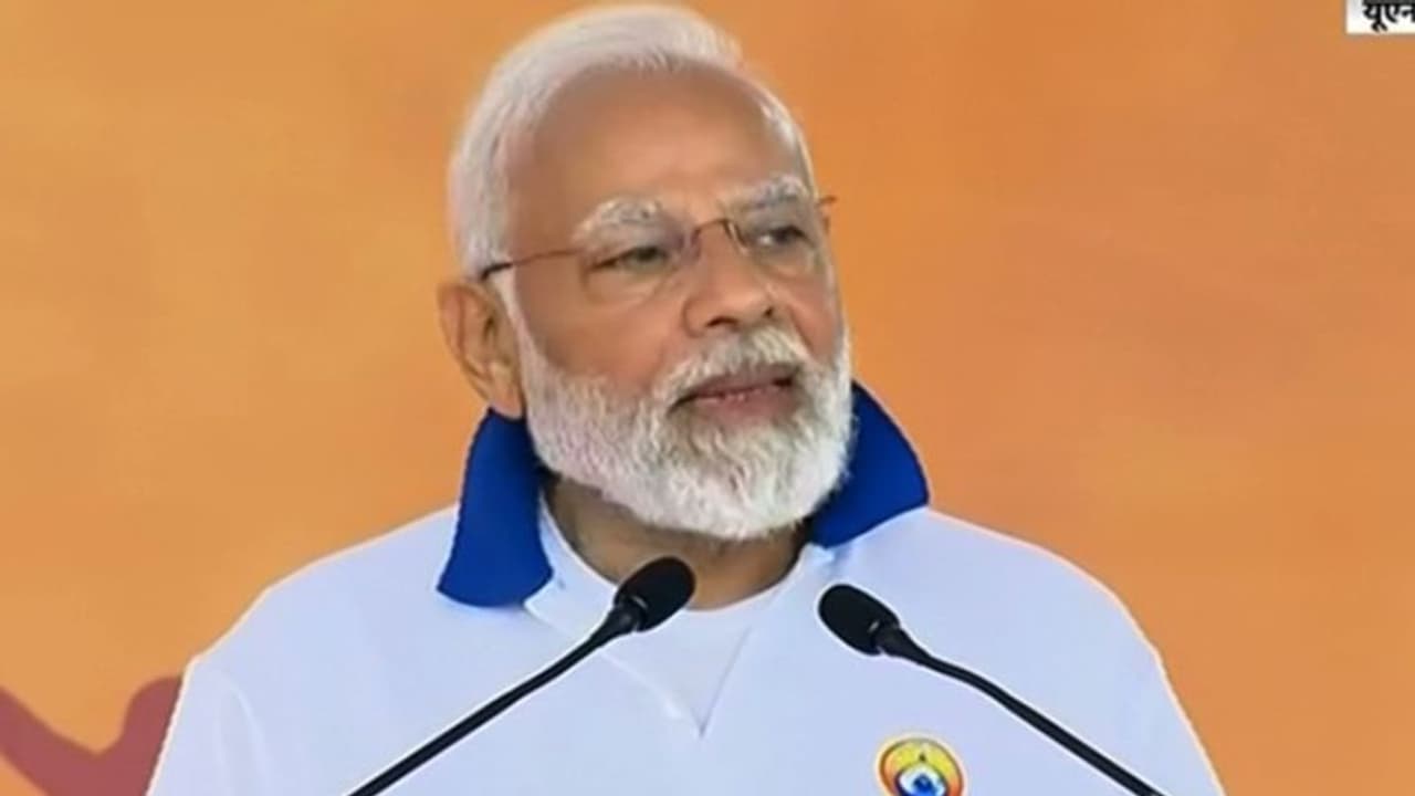 யோகா என்பது வெறும் உடற்பயிற்சி அல்ல.. அது ஒரு வாழ்க்கைமுறை.. ஐ.நா தலைமையகத்தில் பிரதமர் மோடி பேச்சு..