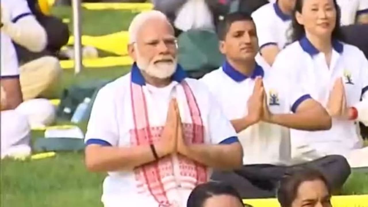 PM Modi's US Visit: Prime Minister leads International Yoga Day 2023 celebration at US (WATCH LIVE)