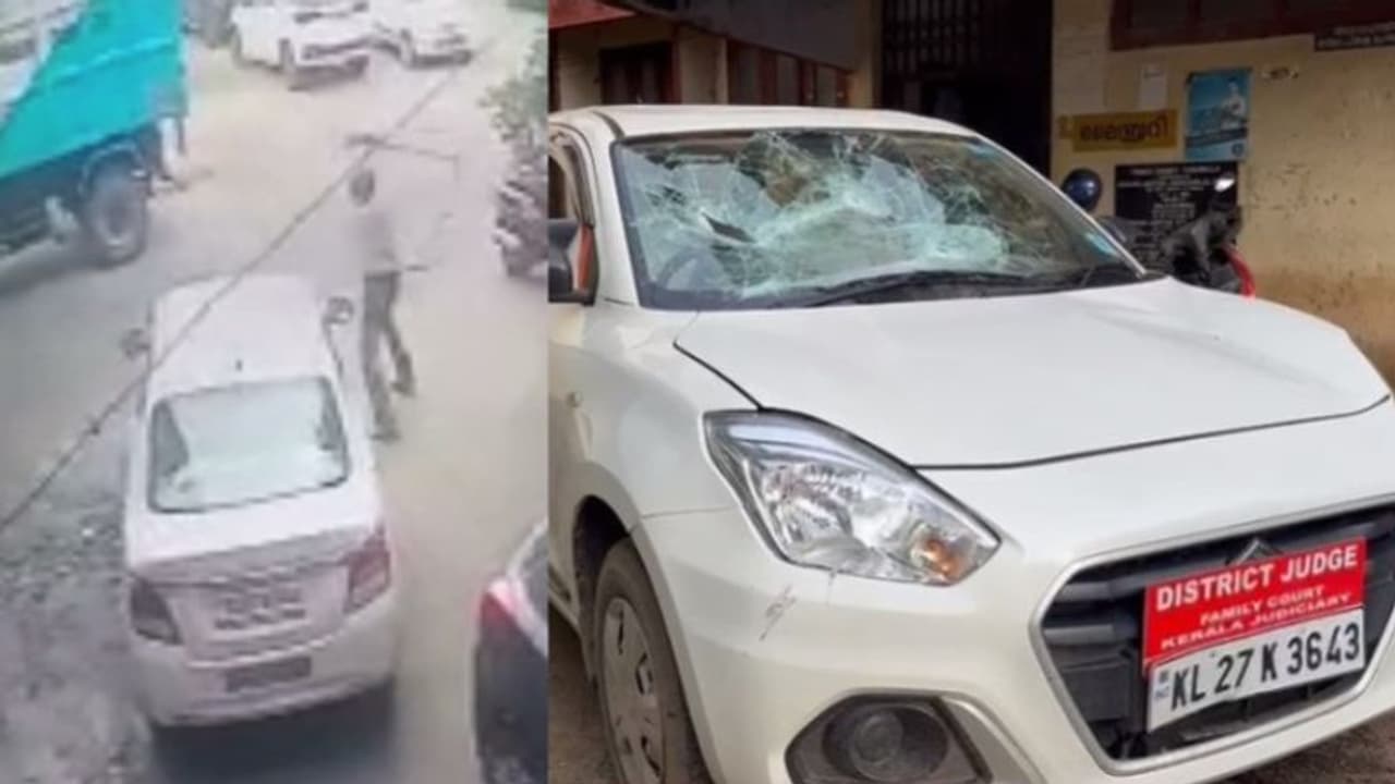 ജഡ്ജിയുടെ കാർ അടിച്ചു തകർത്തത് മർച്ചന്റ് നേവി റിട്ട ക്യാപ്റ്റൻ; 6 വർഷമായിട്ടും വിവാഹമോചന കേസ് തീർപ്പായില്ല