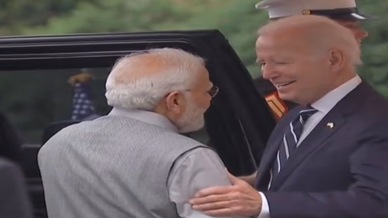 அமெரிக்க அதிபர் ஜோ பைடன், பிரதமர் மோடி வெள்ளை மாளிகையில் செய்தியாளர்கள் சந்திப்பு!! அமெரிக்க அதிபர் ஜோ பைடன், பிரதமர் மோடி வெள்ளை மாளிகையில் செய்தியாளர்கள் சந்திப்பு!!