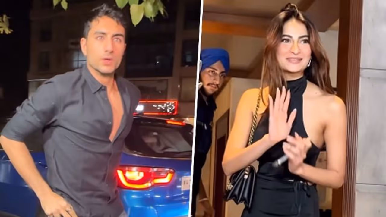 Palak Tiwari, Ibrahim Ali Khan twinning in black at an event sparks their dating rumours