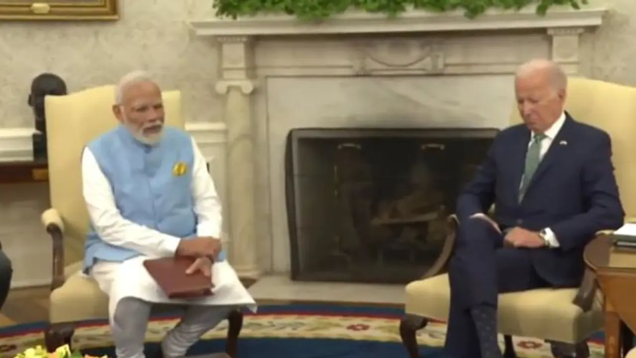 World watching us; India US strategic cooperation vital: PM Modi tells Biden during Oval Office meet (WATCH) World watching us; India US strategic cooperation vital: PM Modi tells Biden during Oval Office meet (WATCH)
