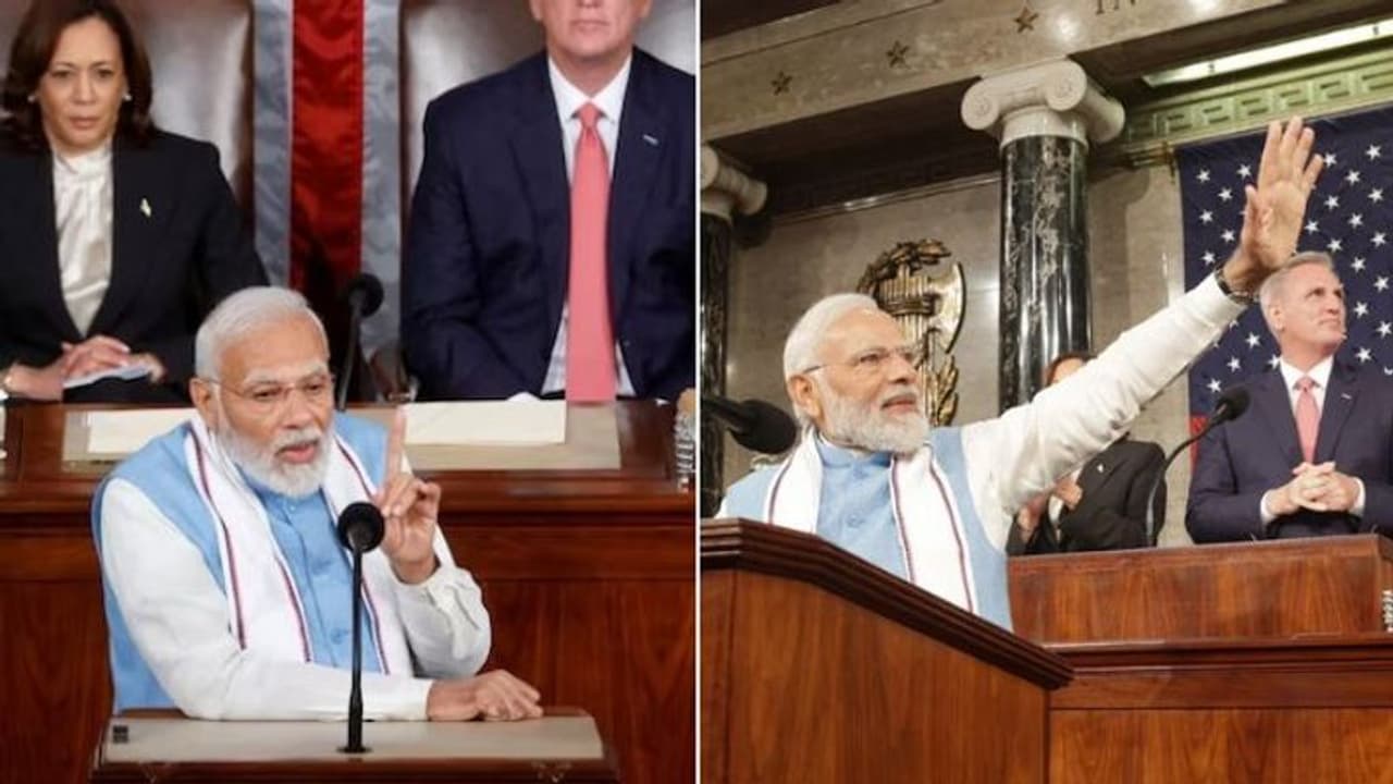 PM Modi: இந்தியா வளர்ந்தால் உலகம் வளரும்.! அதுமட்டுமா.!! அமெரிக்க நாடாளுமன்றத்தை அதிர வைத்த பிரதமர் மோடி PM Modi: இந்தியா வளர்ந்தால் உலகம் வளரும்.! அதுமட்டுமா.!! அமெரிக்க நாடாளுமன்றத்தை அதிர வைத்த பிரதமர் மோடி