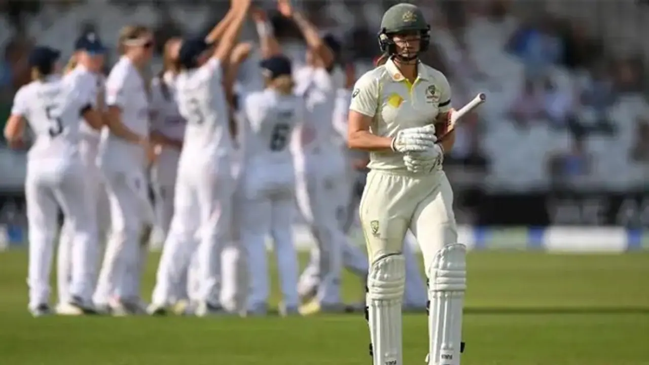 Women's Ashes, 2023: Ellyse Perry misses out on Ashes Test hundred, Australia reach 328/7 at stumps on Day 1 Women's Ashes, 2023: Ellyse Perry misses out on Ashes Test hundred, Australia reach 328/7 at stumps on Day 1