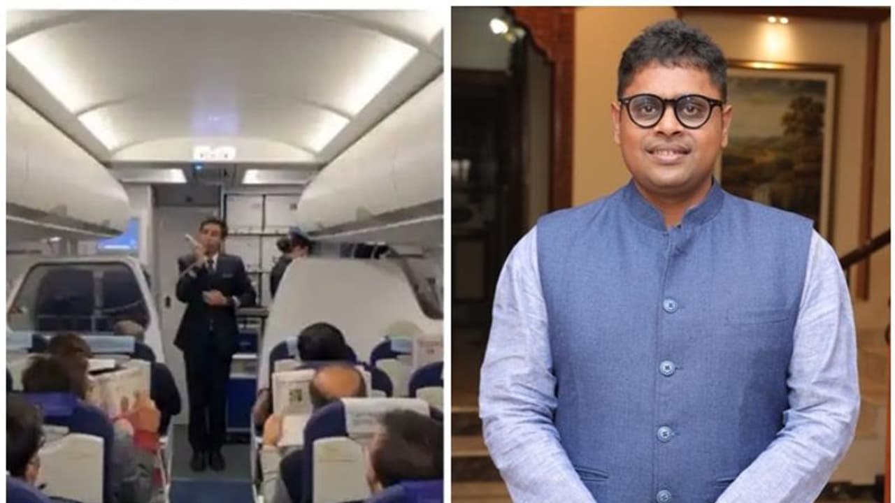 ವಿಮಾನದಲ್ಲಿ ಮಹಿಳೆಗೆ ಹೃದಯಸ್ತಂಭನ, ಚಿಕಿತ್ಸೆ ನೀಡಿ ರಕ್ಷಿಸಿದ ಎಸ್‌ಎಂ ಕೃಷ್ಣ ಅಳಿಯ!