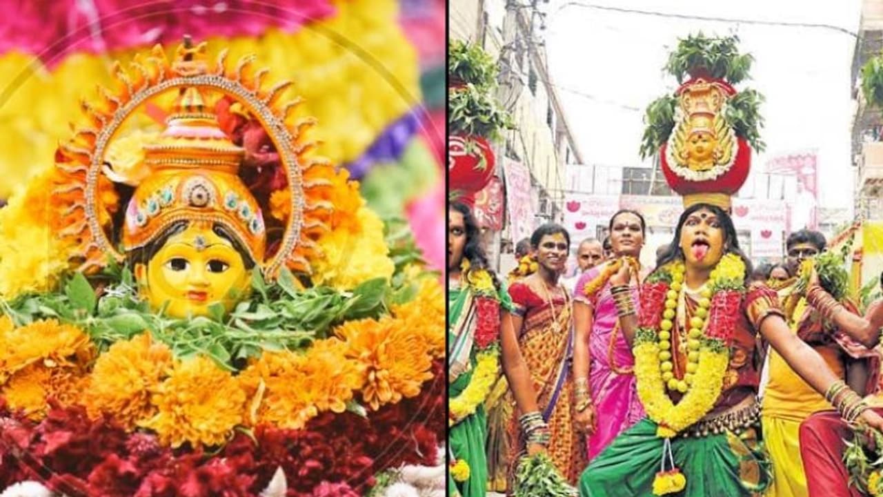 తెలంగాణ బోనాల పండగ షురూ.. చారిత్రక గోల్కొండ కోటలో జగదాంబిక మహంకాళికి తొలి బోనం..
