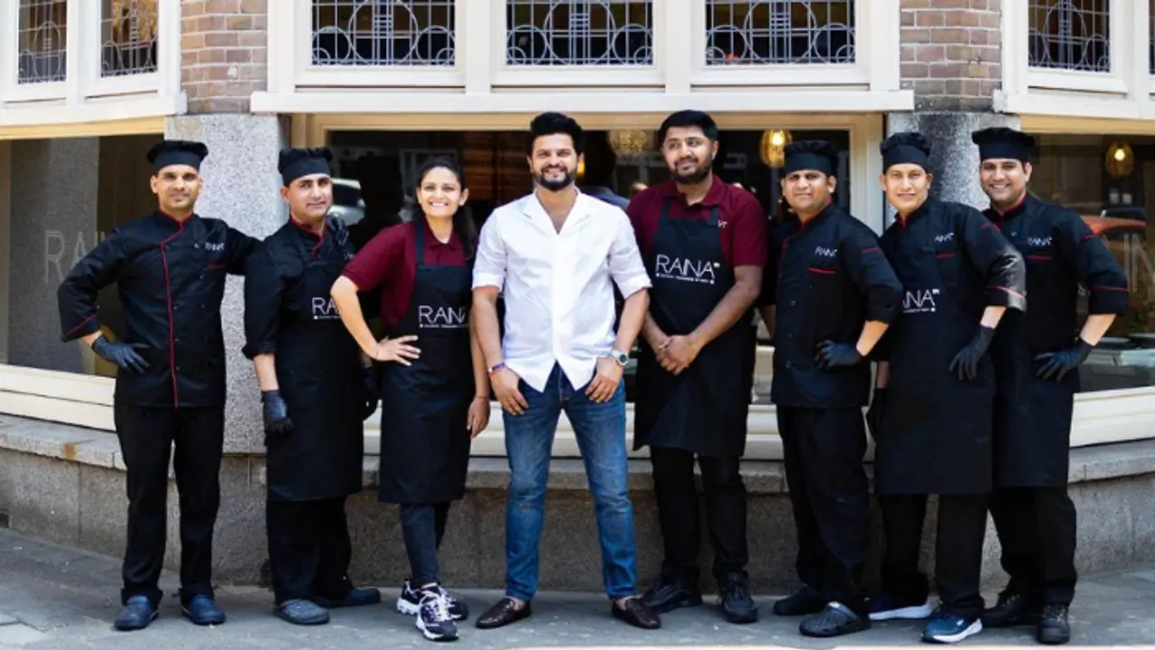 சமையல் கலையில் வித்தகராகும் சுரேஷ் ரெய்னா: ஆம்ஸ்டர்டாமில் ரெய்னா இந்திய உணகவம்!