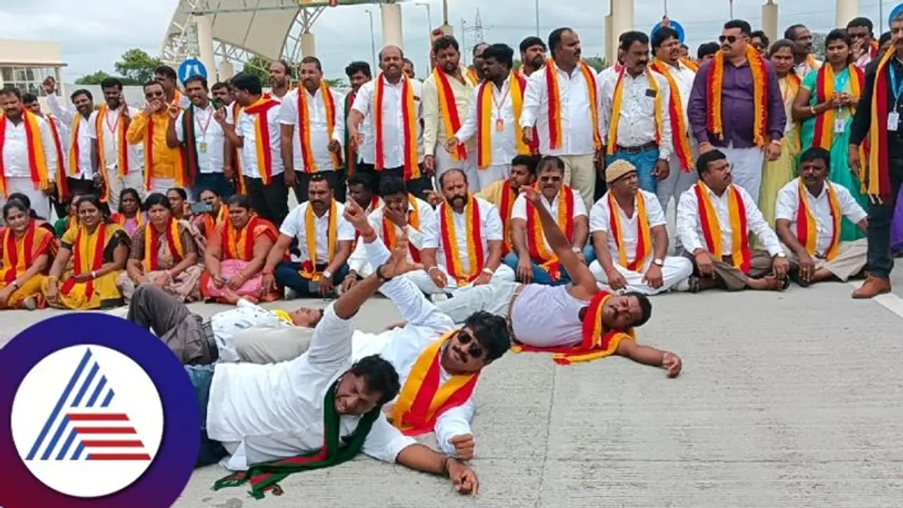 Bengaluru Mysuru Expressway: ಟೋಲ್ ದರ ಮತ್ತೆ ಹೆಚ್ಚಳ: ಕನ್ನಡಪರ ಸಂಘಟನೆಗಳು ಪ್ರತಿಭಟನೆ 