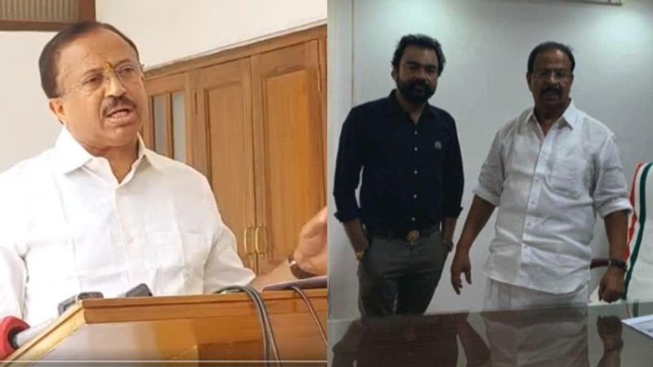 'രാഷ്ട്രീയ ധാർമികത കെ.സുധാകരന് ബാധകമല്ലേ? കെപിസിസി അധ്യക്ഷ സ്ഥാനത്ത് തുടരണമോയെന്ന് കോൺഗ്രസ് തീരുമാനിക്കണം' 'രാഷ്ട്രീയ ധാർമികത കെ.സുധാകരന് ബാധകമല്ലേ? കെപിസിസി അധ്യക്ഷ സ്ഥാനത്ത് തുടരണമോയെന്ന് കോൺഗ്രസ് തീരുമാനിക്കണം'