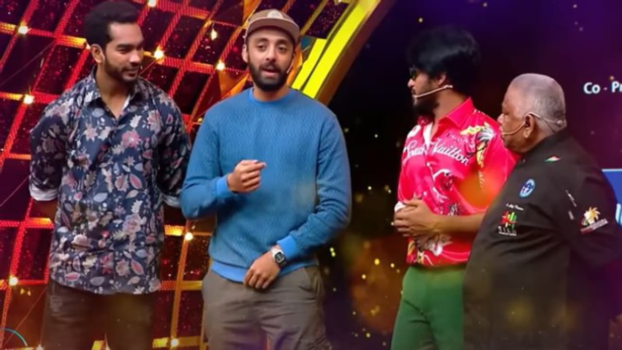 குக் வித் கோமாளி நிகழ்ச்சியில் வருண் சக்கரவர்த்தி, வெங்கடேஷ் ஐயர்; வீடியோ காலில் விஜய் சங்கர்!