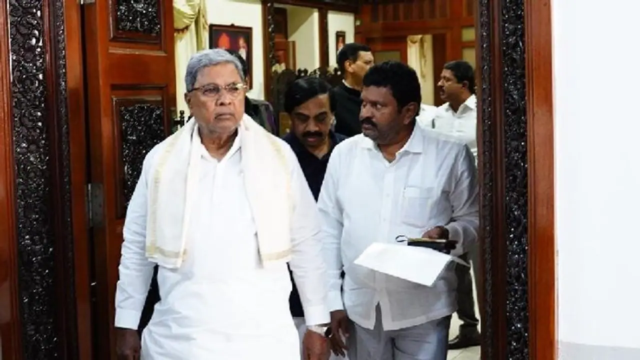 WATCH: Karnataka CM Siddaramaiah opens 'cursed' door in Vidhana Soudha after 4 years