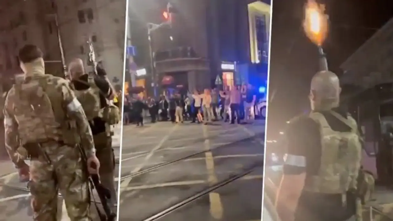 'Wagner, Wagner': Russians cheer for mercenaries as they leave Rostov; rebels fire in air WATCH