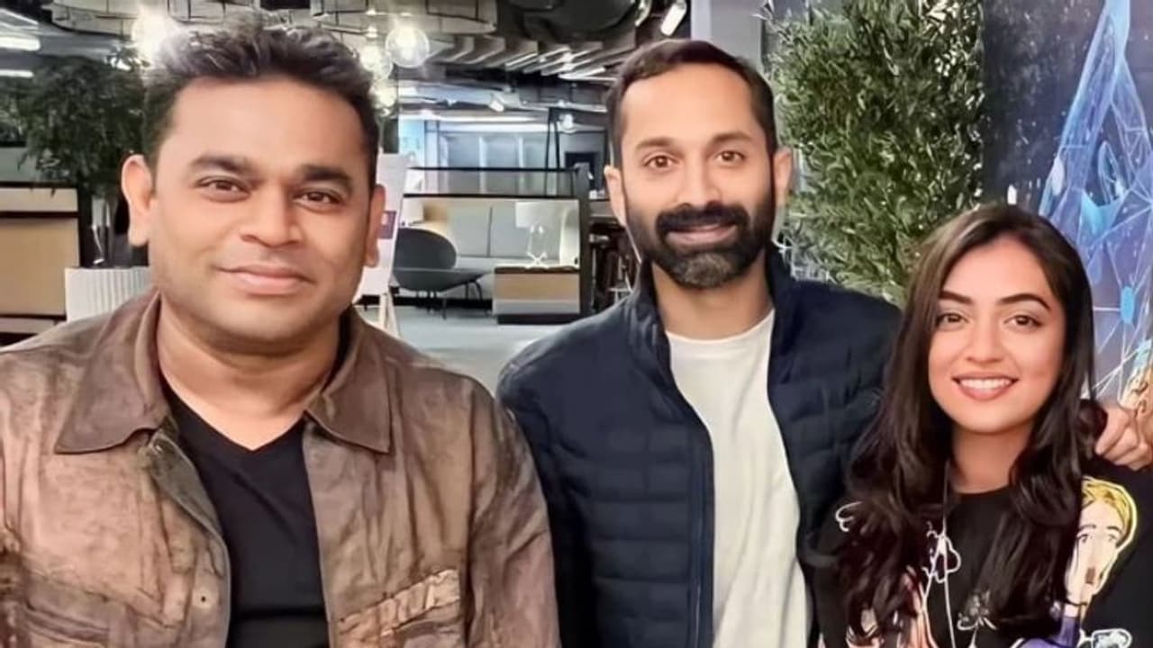 ഇതിഹാസത്തിനൊപ്പം ഒരു ഫ്രെയ്മില്; സന്തോഷം പങ്കിട്ട് നസ്രിയ ഇതിഹാസത്തിനൊപ്പം ഒരു ഫ്രെയ്മില്; സന്തോഷം പങ്കിട്ട് നസ്രിയ