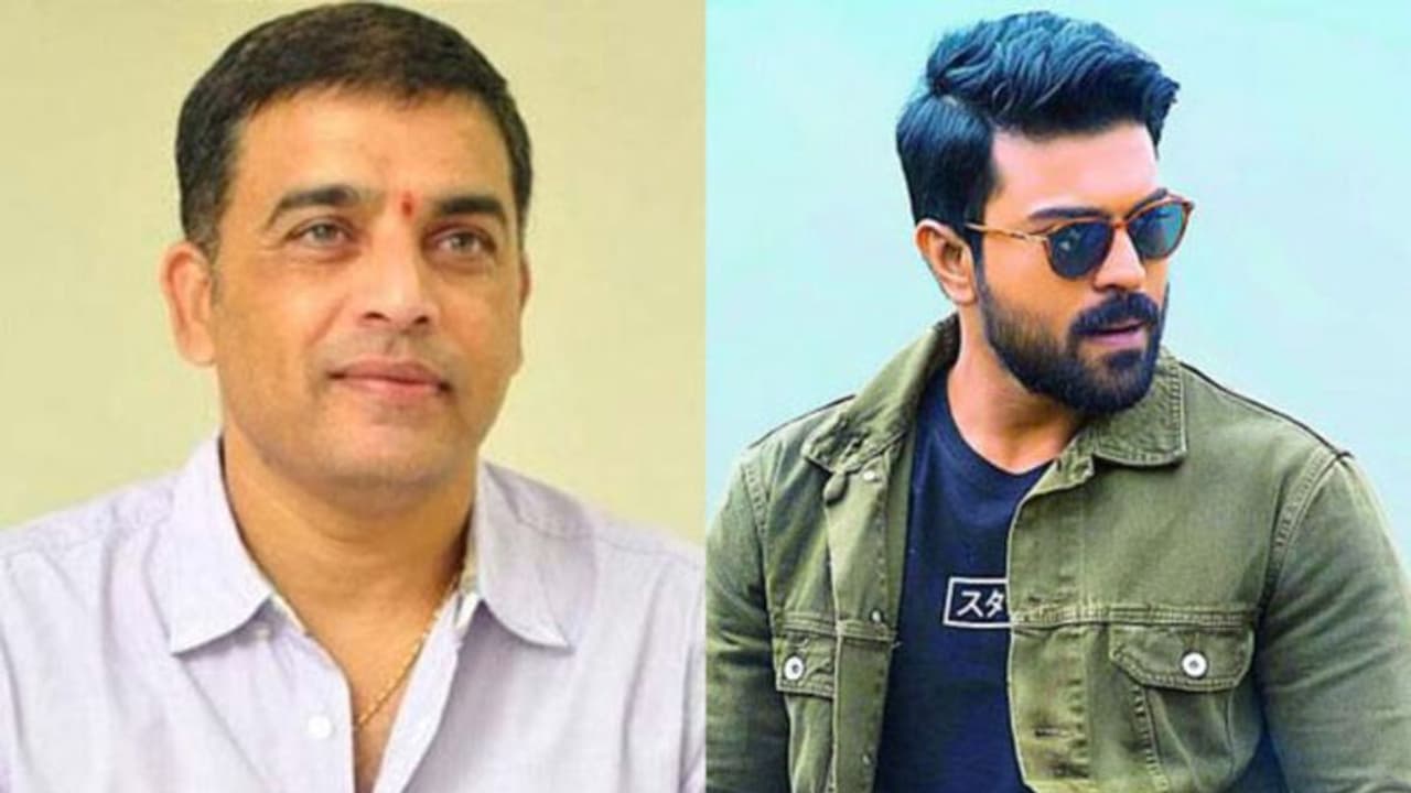 దిల్ రాజు నీకు సిగ్గు లేదు... రామ్ చరణ్ ఫ్యాన్స్ ఫైర్! దిల్ రాజు నీకు సిగ్గు లేదు... రామ్ చరణ్ ఫ్యాన్స్ ఫైర్!