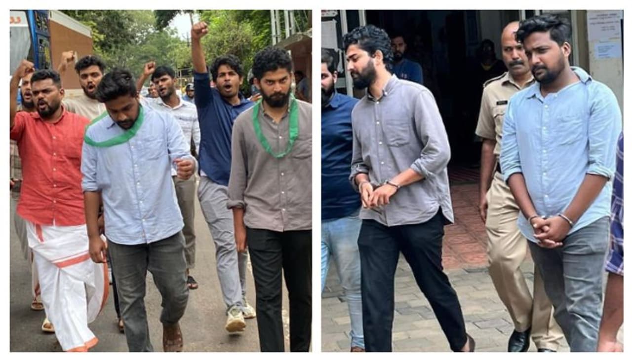 കൈവിലങ്ങ് വെച്ച സംഭവം: സമരം കടുപ്പിച്ച് എംഎസ്എഫ്; പരാതി നൽകും