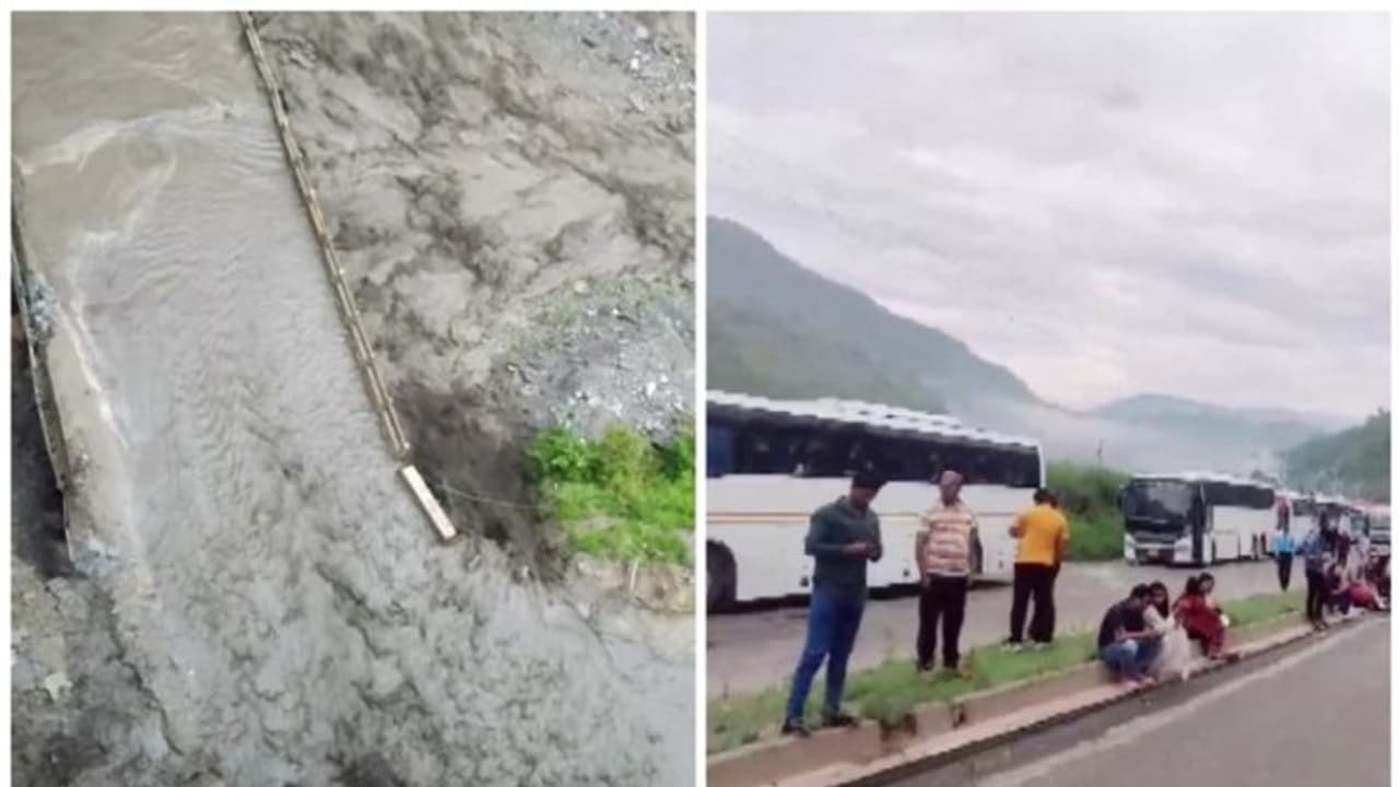 Himachal Pradesh: Heavy rains, flash floods trigger landslide in Mandi; Kullu highway blocked