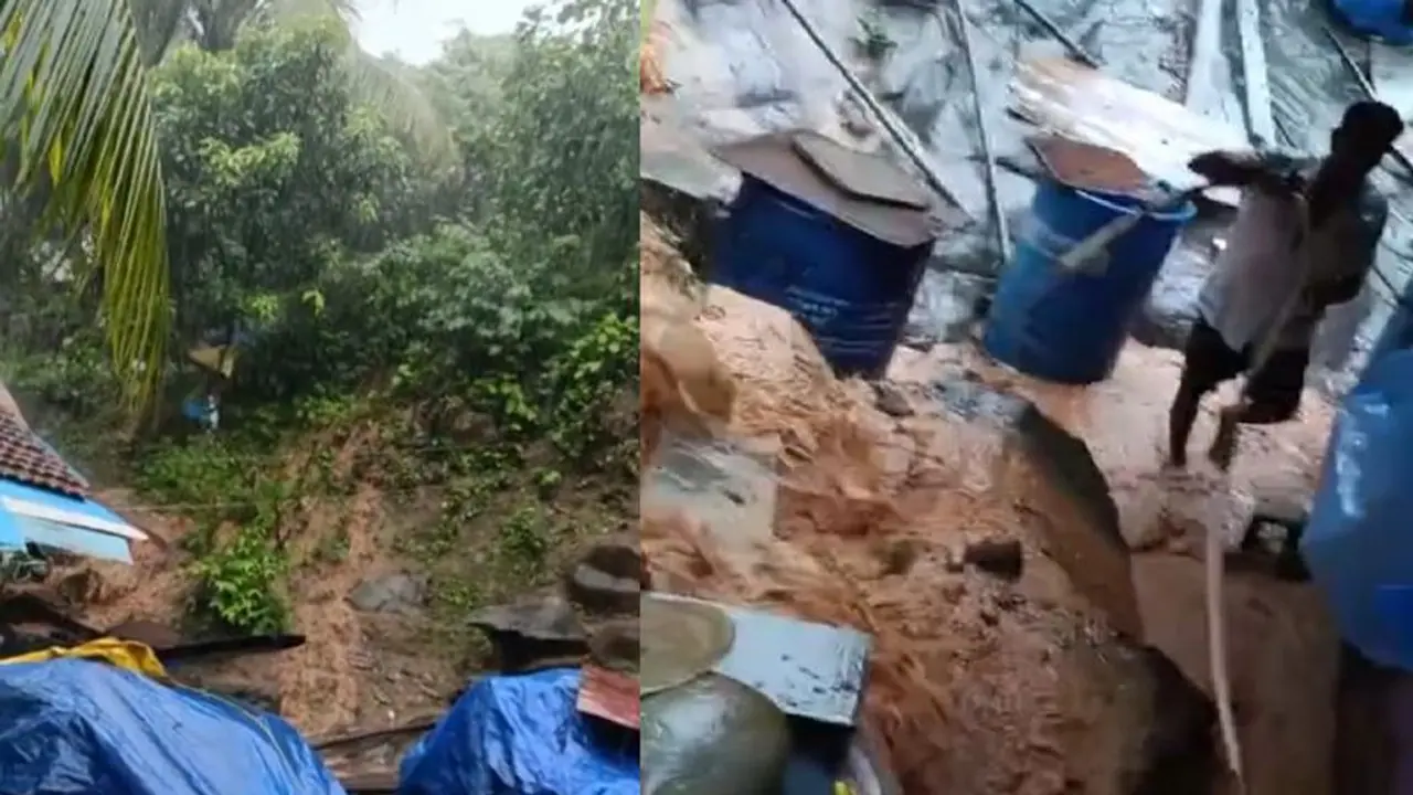 ಕಾರವಾರದ ಬೈತ್ಕೋಲ್ನಲ್ಲಿ ಗುಡ್ಡ ಕುಸಿತದ ಭೀತಿ: ಜನವಸತಿ ಪ್ರದೇಶದತ್ತ ಮಳೆ ನೀರು ಕಾರವಾರದ ಬೈತ್ಕೋಲ್ನಲ್ಲಿ ಗುಡ್ಡ ಕುಸಿತದ ಭೀತಿ: ಜನವಸತಿ ಪ್ರದೇಶದತ್ತ ಮಳೆ ನೀರು