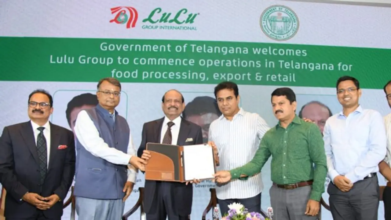 హైదరాబాద్లో భారీ షాపింగ్ మాల్ ఏర్పాటు చేయనున్న లులు గ్రూప్, తెలంగాణలో రూ. 3500 కోట్ల పెట్టుబడికి ఒప్పందం.. హైదరాబాద్లో భారీ షాపింగ్ మాల్ ఏర్పాటు చేయనున్న లులు గ్రూప్, తెలంగాణలో రూ. 3500 కోట్ల పెట్టుబడికి ఒప్పందం..