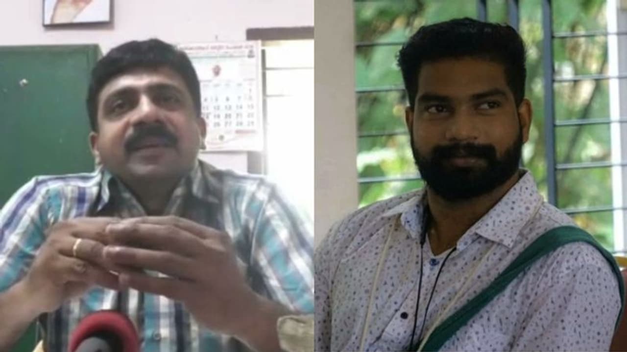 കാട്ടാക്കട യുയുസി: കേസിൽ പങ്കില്ലെന്ന് വിശാഖ്, പറ്റിക്കപ്പെട്ടെന്ന് പ്രിൻസിപ്പാൾ; ഹർജി വിധി പറയാൻ മാറ്റി