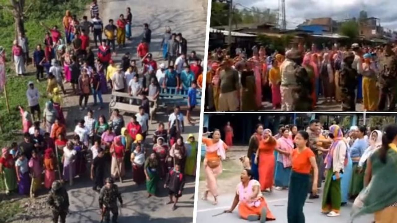 Manipur violence: Women activists deliberately blocking routes, interfering in operations, claims Indian Army
