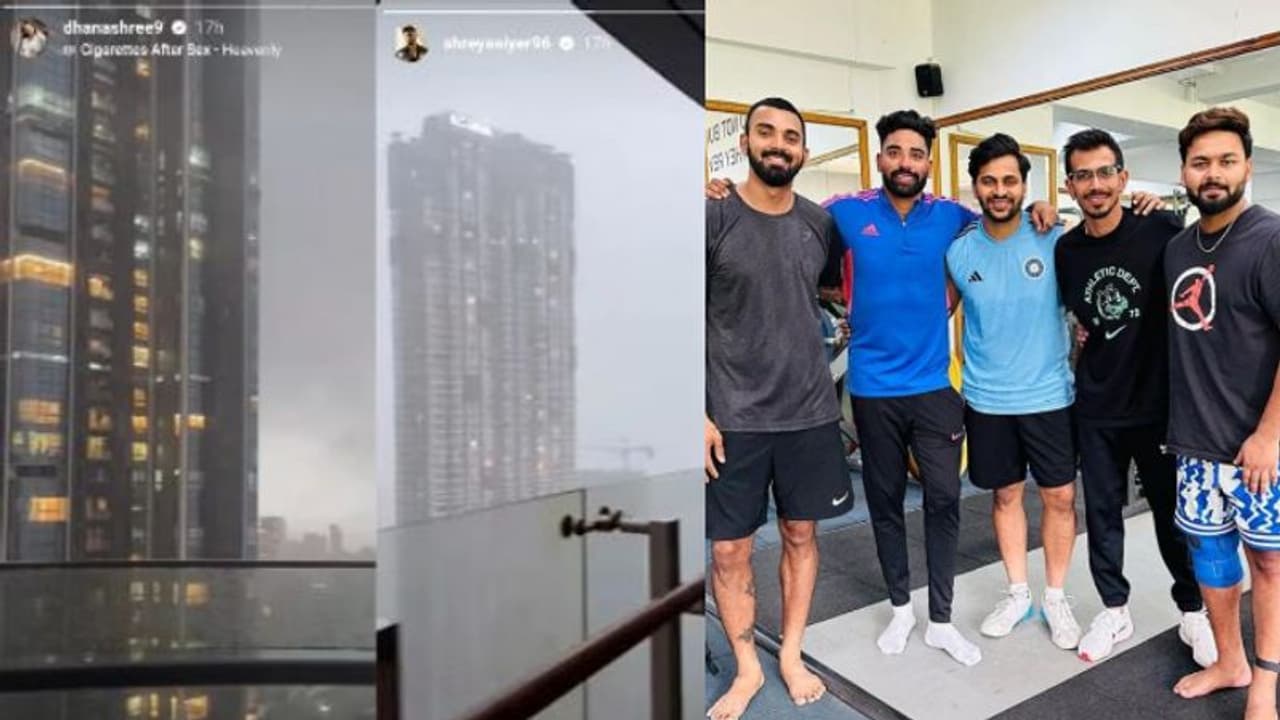 చాహల్ ఎన్సీఏలో.. ధనశ్రీ మాత్రం శ్రేయాస్ అయ్యర్తో..! ఇది అది కాదా.. లేక అదే ఇదా..? చాహల్ ఎన్సీఏలో.. ధనశ్రీ మాత్రం శ్రేయాస్ అయ్యర్తో..! ఇది అది కాదా.. లేక అదే ఇదా..?