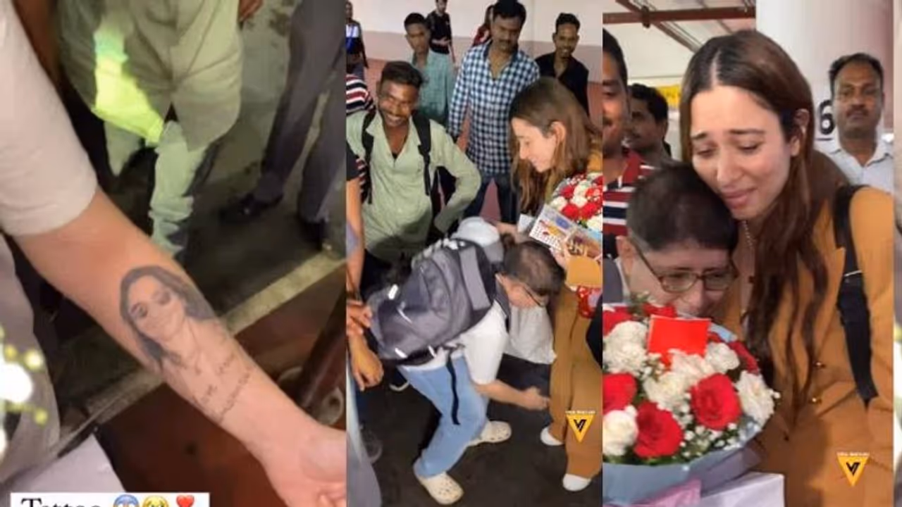 అభిమాని చేసిన పనికి ఎమోషనల్ అయ్యి.. ఏడ్చిన తమన్నా, వైరల్ అవుతున్న వీడియో అభిమాని చేసిన పనికి ఎమోషనల్ అయ్యి.. ఏడ్చిన తమన్నా, వైరల్ అవుతున్న వీడియో