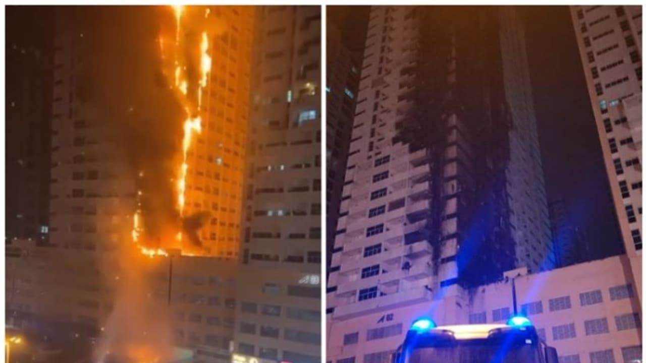 യുഎഇയില് മലയാളികള് ഉള്പ്പെടെ നിരവധിപ്പേര് താമസിക്കുന്ന അപ്പാര്ട്ട്മെന്റ് കെട്ടിടത്തില് വന് തീപിടുത്തം യുഎഇയില് മലയാളികള് ഉള്പ്പെടെ നിരവധിപ്പേര് താമസിക്കുന്ന അപ്പാര്ട്ട്മെന്റ് കെട്ടിടത്തില് വന് തീപിടുത്തം