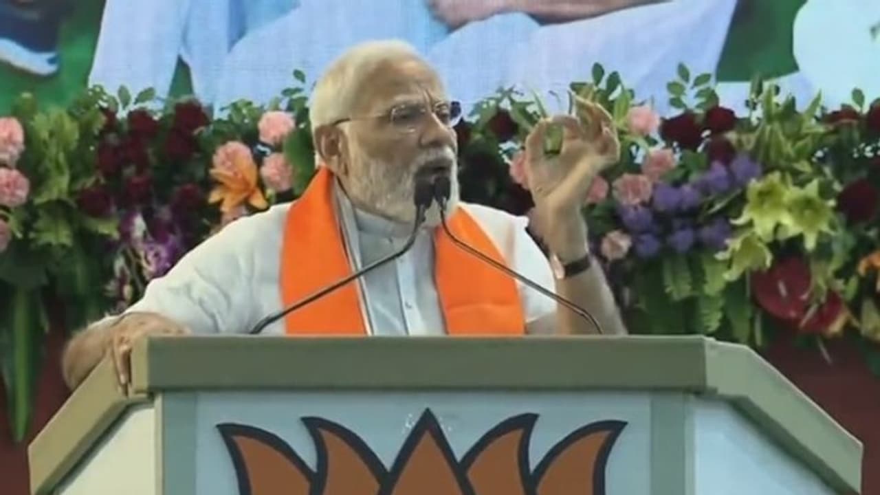 'Our ideology isn't vote bank politics': PM Modi tells BJP workers in Madhya Pradesh