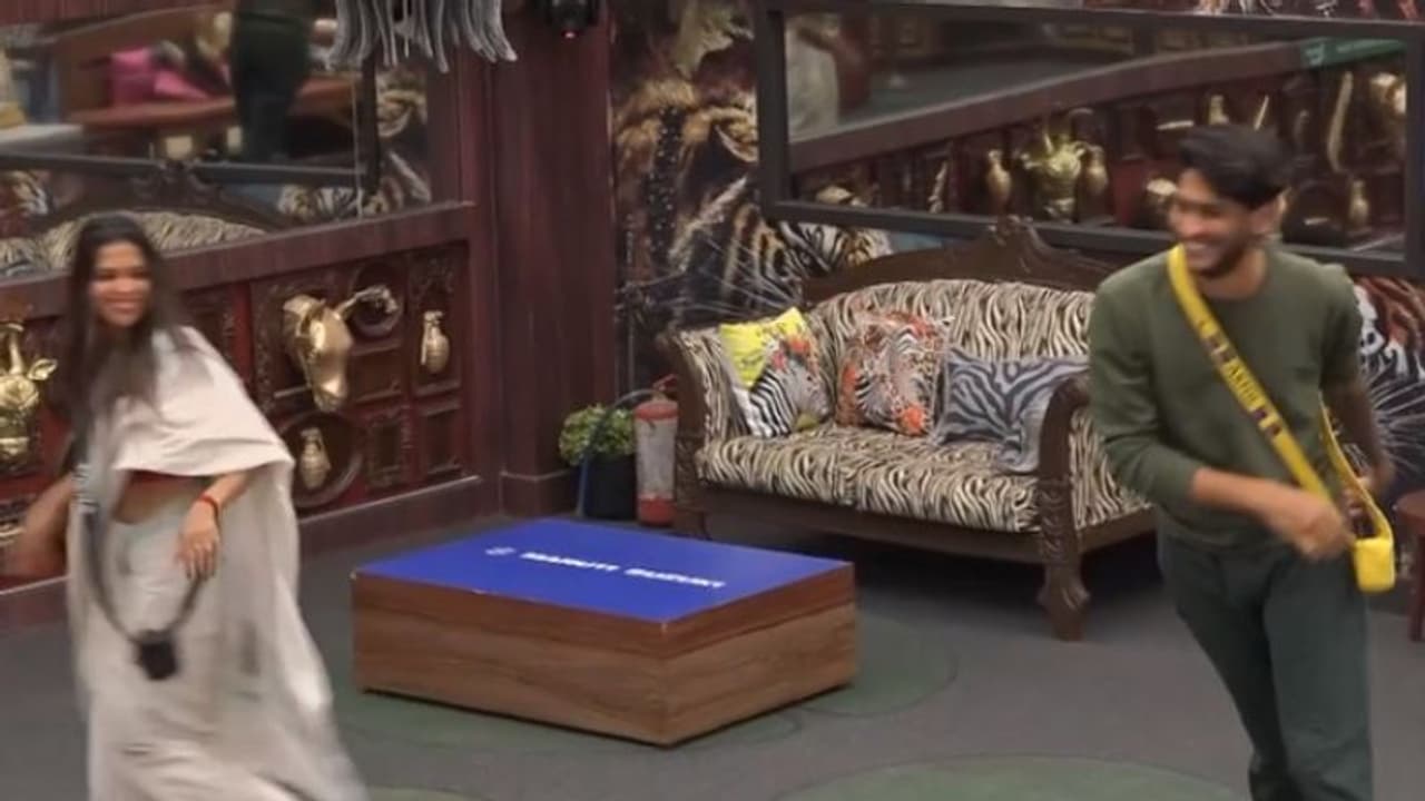 പ്രണയഗാനത്തിന് ഒന്നിച്ച് ചുവടുവെച്ച് ശോഭയും അഖിലും, വീഡിയോ പുറത്ത്