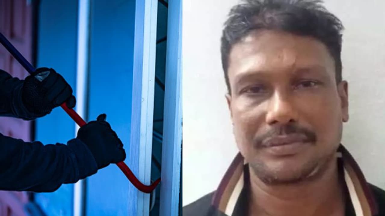 '30 പവൻ, ഡയമണ്ട്, 85,000 രൂപ, സിങ്കപ്പൂർ ഡോളര്', മോഷണത്തിന് പിന്നാലെ ഗോവയിലേക്ക്; കുപ്രസിദ്ധ ഗുണ്ട പിടിയിൽ '30 പവൻ, ഡയമണ്ട്, 85,000 രൂപ, സിങ്കപ്പൂർ ഡോളര്', മോഷണത്തിന് പിന്നാലെ ഗോവയിലേക്ക്; കുപ്രസിദ്ധ ഗുണ്ട പിടിയിൽ