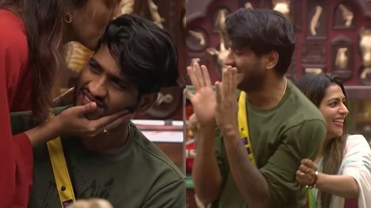 'ഉമ്മ തരല്ലേ ശോഭ, എനിക്കിഷ്‍ടമല്ല', ടാസ്‍കില്‍ അഖില്‍ മാരാര്‍