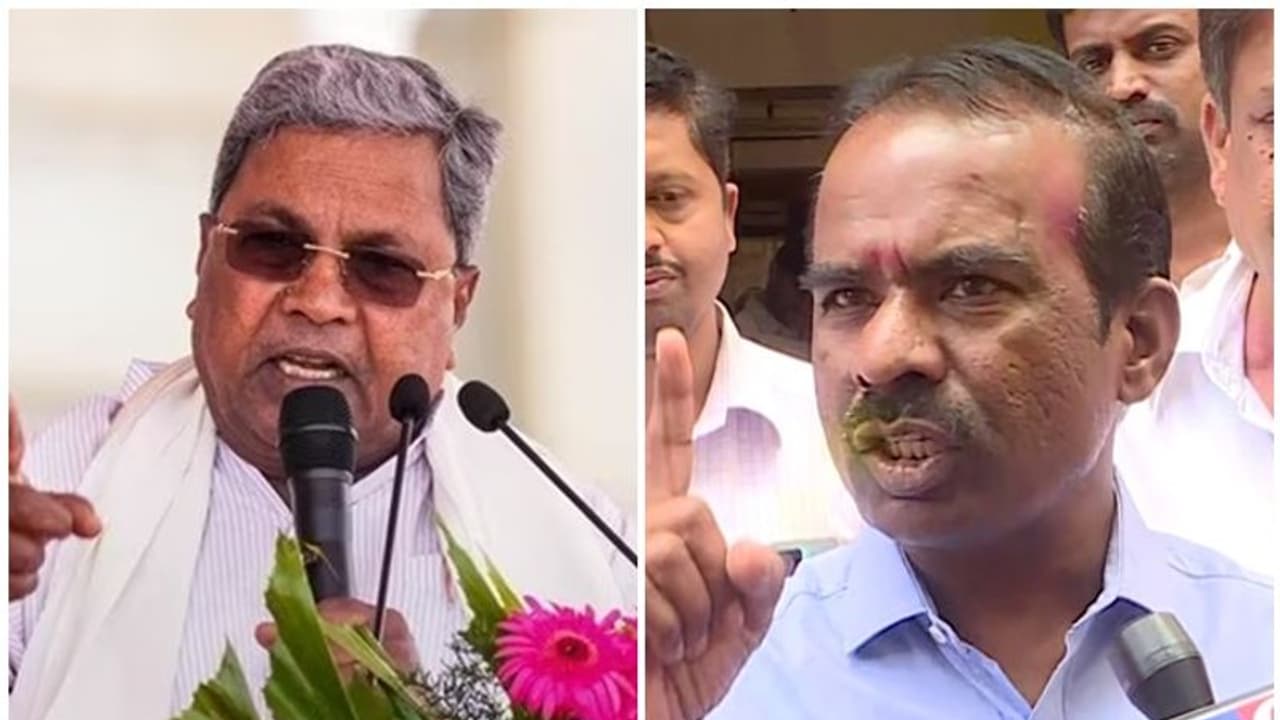 'ಹಣ ತಿನ್ನೋಕೆ ಆಗುತ್ತಾ ಅಂತಾ ಕೇಳಿದ್ರಿ, ಈಗೇನ್ ಮಾಡ್ತಿದ್ದೀರಿ..' ಅಕ್ಕಿ ಬದಲು ಹಣ ಕೊಡ್ತೀವಿ ಅಂದ ಸಿದ್ದುಗೆ ಬಿಜೆಪಿ ಟೀಕೆ! 'ಹಣ ತಿನ್ನೋಕೆ ಆಗುತ್ತಾ ಅಂತಾ ಕೇಳಿದ್ರಿ, ಈಗೇನ್ ಮಾಡ್ತಿದ್ದೀರಿ..' ಅಕ್ಕಿ ಬದಲು ಹಣ ಕೊಡ್ತೀವಿ ಅಂದ ಸಿದ್ದುಗೆ ಬಿಜೆಪಿ ಟೀಕೆ!