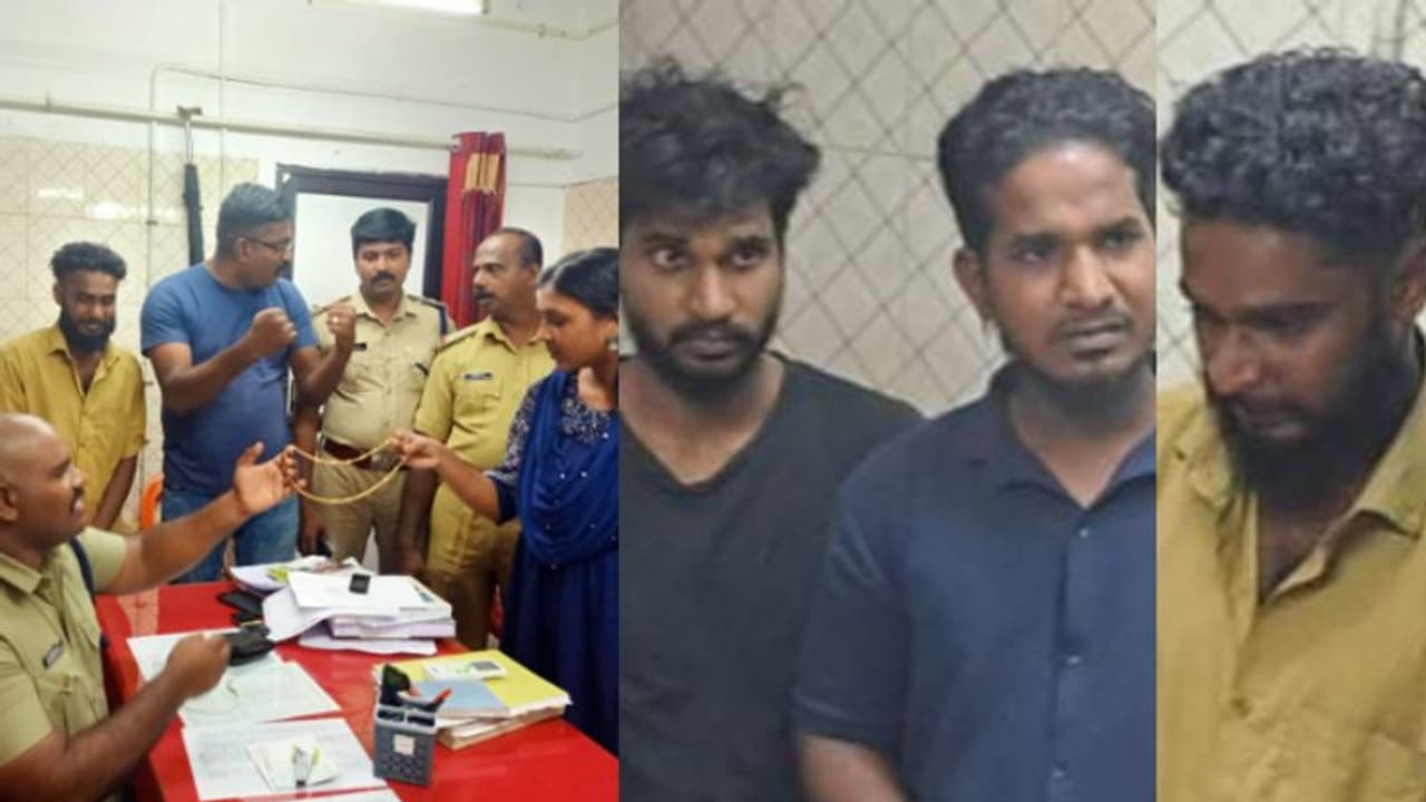 ഇടവഴിയിൽ പിന്നിലെത്തി, 5 പവന്‍റെ താലി മാല പൊട്ടിച്ച് മുങ്ങി; പൊങ്ങിയത് റിസോർട്ടിൽ, പ്രതികളെ കയ്യോടെ പൊക്കി