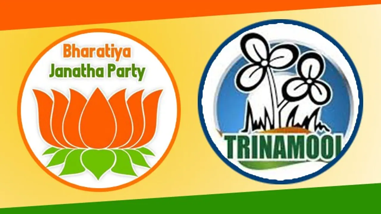 bjp tmc flag 
