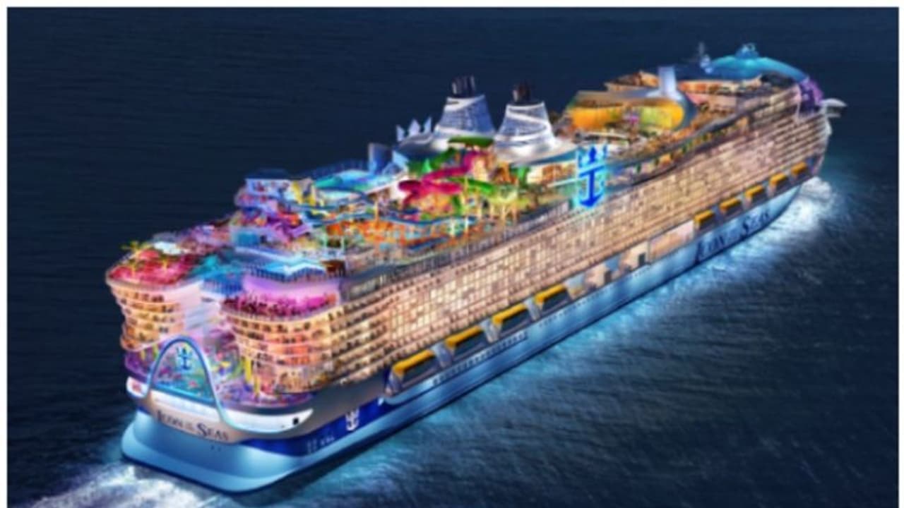 കന്നി യാത്രയ്ക്ക് തയ്യാറെടുത്ത് ലോകത്തിലെ ഏറ്റവും വലിയ ക്രൂയിസ് കപ്പൽ 