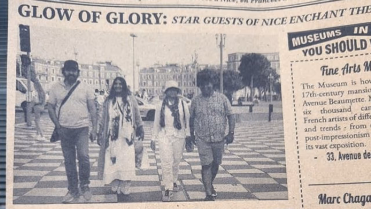 'സൂക്ഷിച്ച് നോക്കിയേ..ഇത് മമ്മൂക്കയല്ലേ ?'; ഫ്രഞ്ച് പത്രത്തിന്റെ ഫ്രണ്ട് പേജിൽ മമ്മൂട്ടിയും ഭാര്യയും