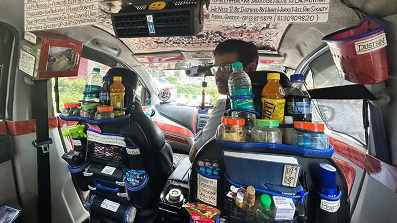Delhi Uber driver provides free WiFi, snacks, first aid to customers; netizens react