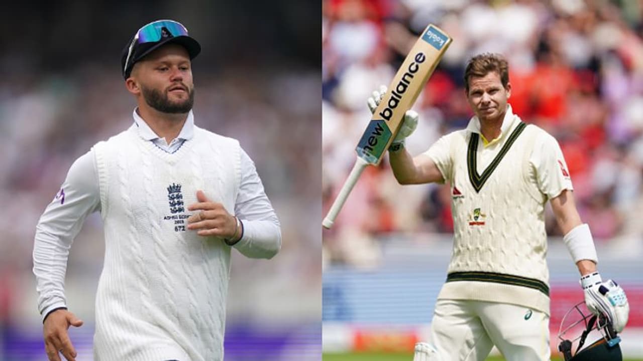 ക്ലാസിക് ഇന്നിംഗ്സുമായി സ്റ്റീവ് സ്മിത്ത്; മാസ് ക്യാച്ചെടുത്ത് ബെന് ഡക്കെറ്റ് വീഡിയോ ക്ലാസിക് ഇന്നിംഗ്സുമായി സ്റ്റീവ് സ്മിത്ത്; മാസ് ക്യാച്ചെടുത്ത് ബെന് ഡക്കെറ്റ് വീഡിയോ