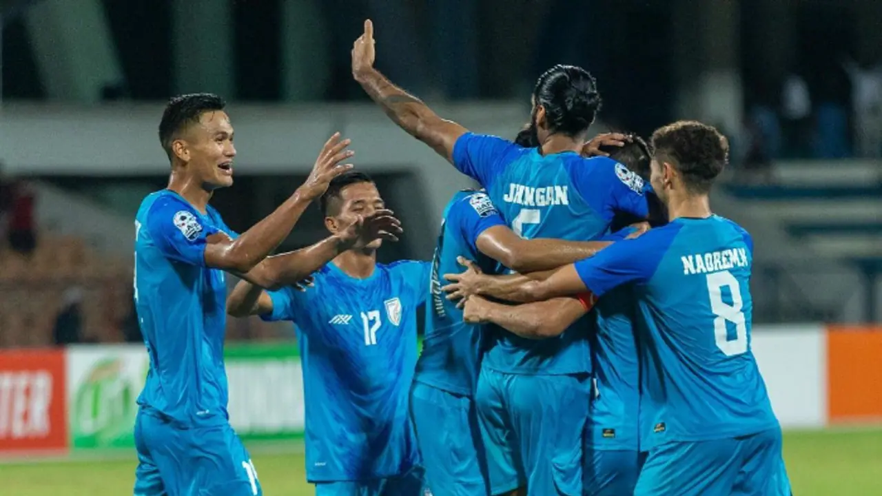 SAFF Cup 2023: ಇಂದು ಭಾರತ vs ಲೆಬನಾನ್ ಸೆಮೀಸ್ ಸೆಣಸಾಟ..! SAFF Cup 2023: ಇಂದು ಭಾರತ vs ಲೆಬನಾನ್ ಸೆಮೀಸ್ ಸೆಣಸಾಟ..!