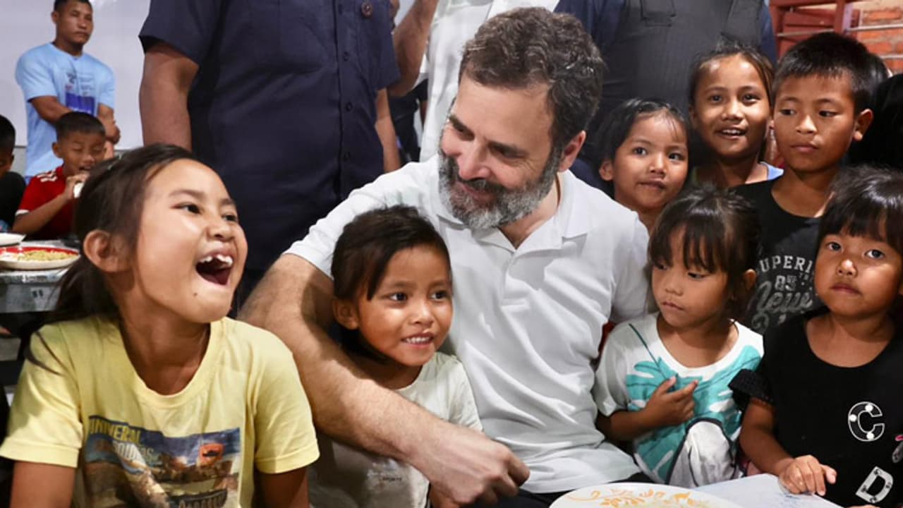 Manipur violence: Rahul Gandhi visits relief camps in Moirang, says 'There is a cry for help'