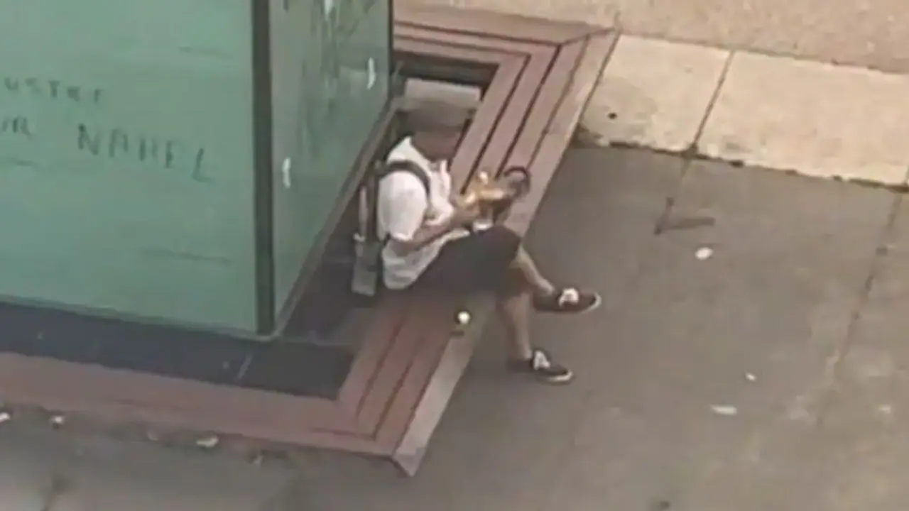 WATCH: Man continues to eat sandwich calmly as rioters clash with cops in France; video goes viral